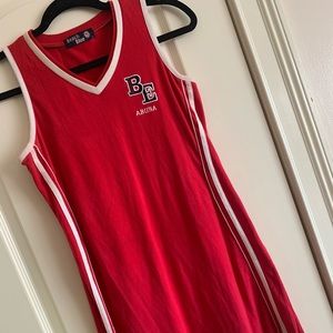 Beach Blue Striped Dress